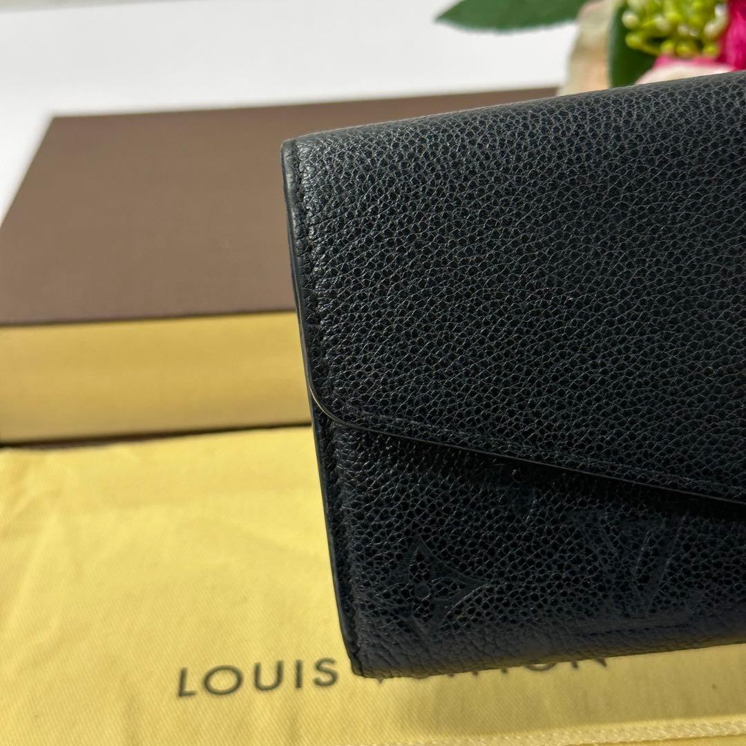 新品同様‼️ 現行　ルイヴィトン　アンプラント　ポルトフォイユ　サラ　財布　長財布