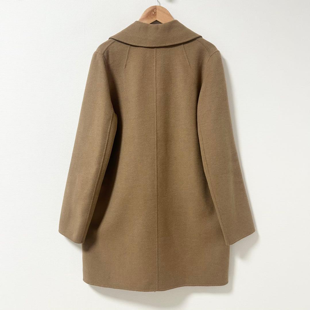 マックスマーラ ダブルフェイス ピーコート クチートアマーノ キャメル