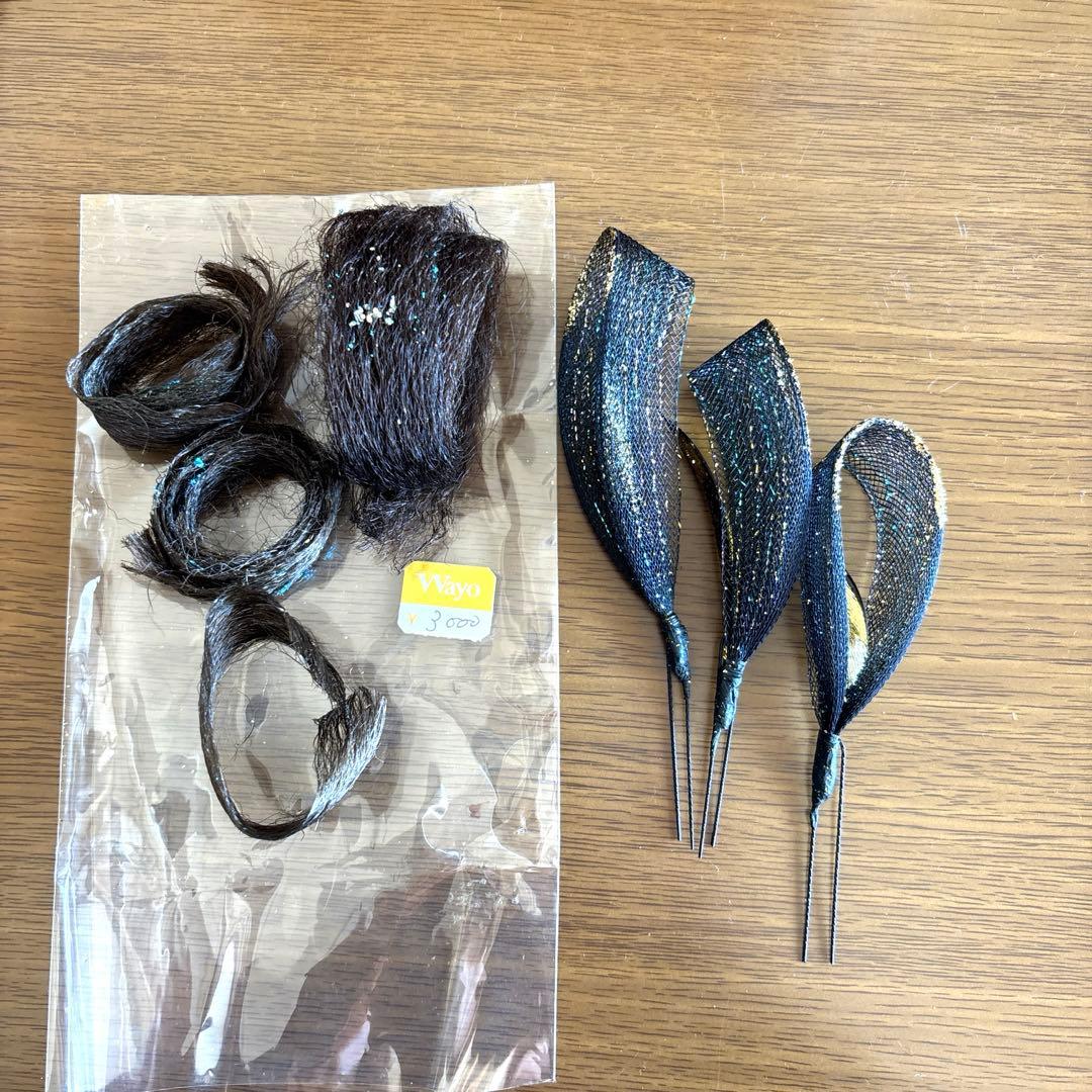 社交ダンス ヘアアクセサリーセット ブラック系 - メルカリ