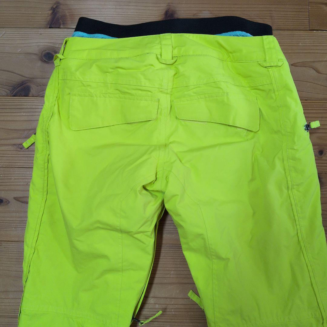 Burton　バートン 蛍光イエロー スノーボードウェア 女性用