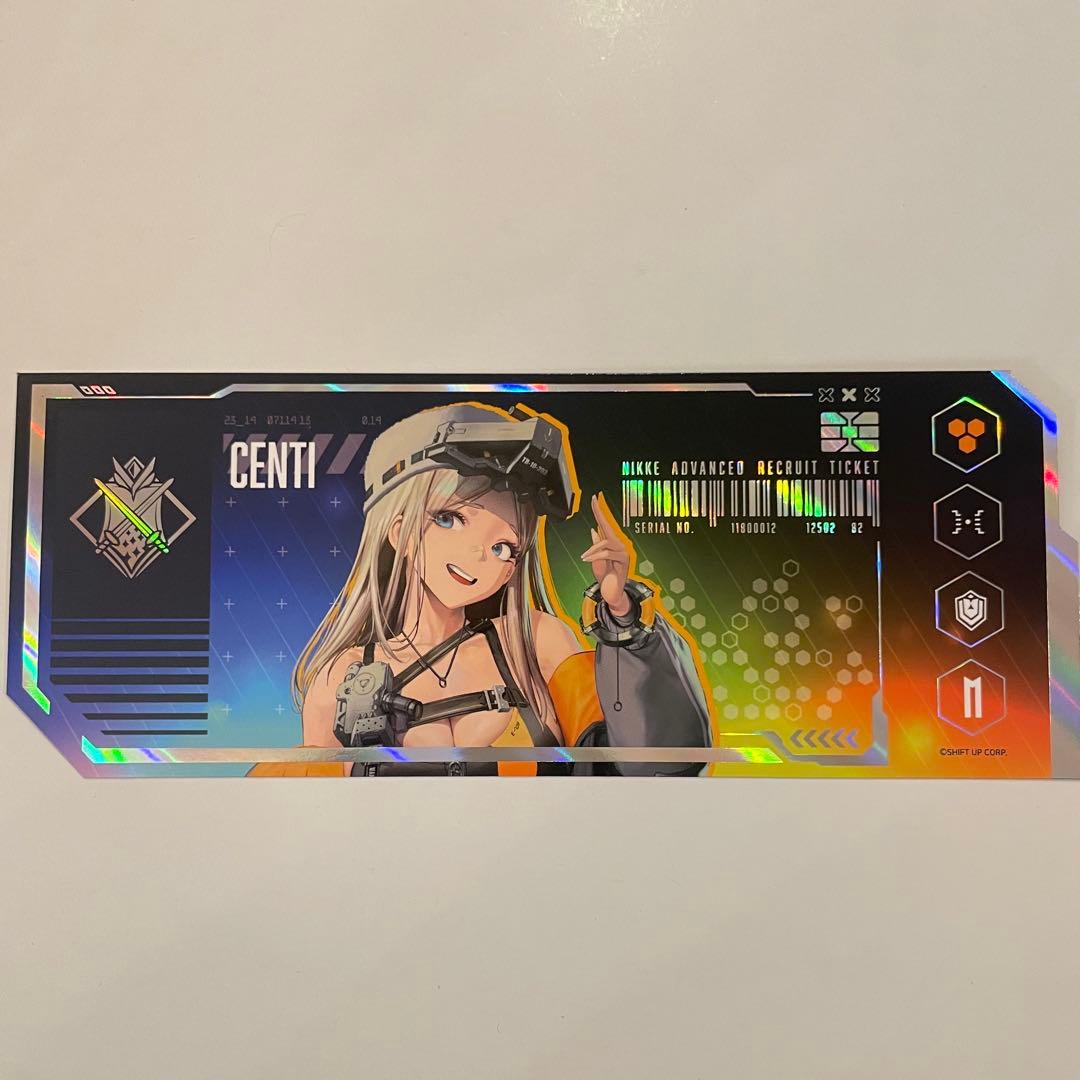 センチ 勝利の女神ニケ 高級募集チケット ver.3 韓国限定 ポップアップ