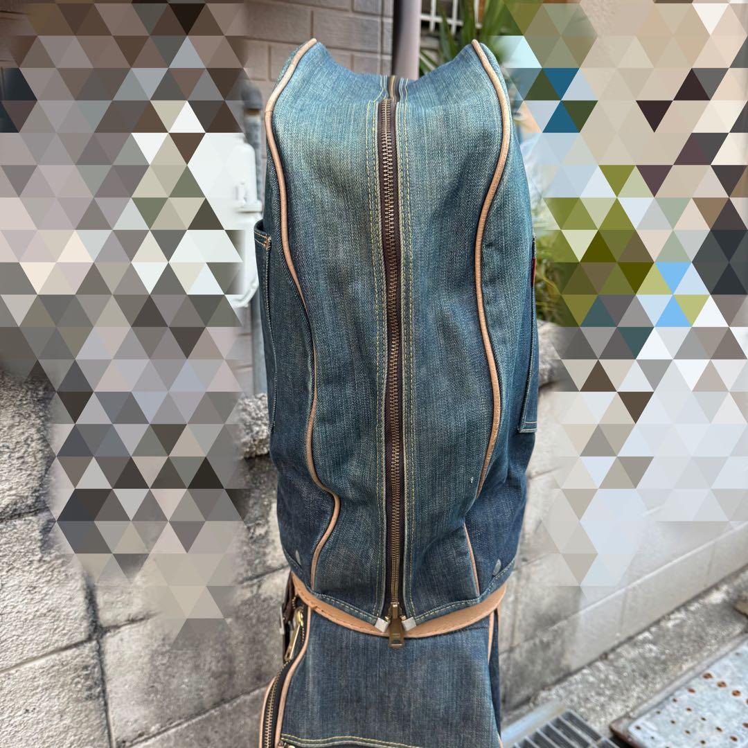 希少☆ EVISU エヴィス　ゴルフ　 デニム　キャディバッグ　初期モデル