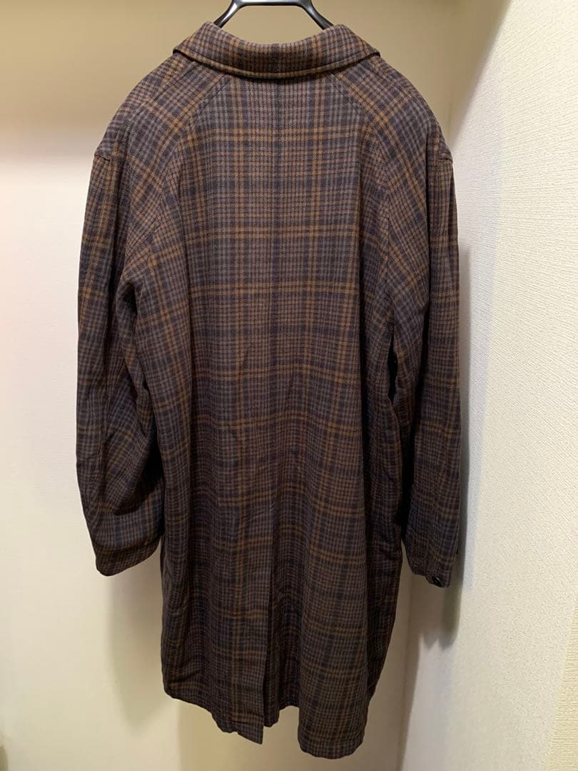 Steven Alan スティーブン アラン チェスターコート チェック柄 | 激安