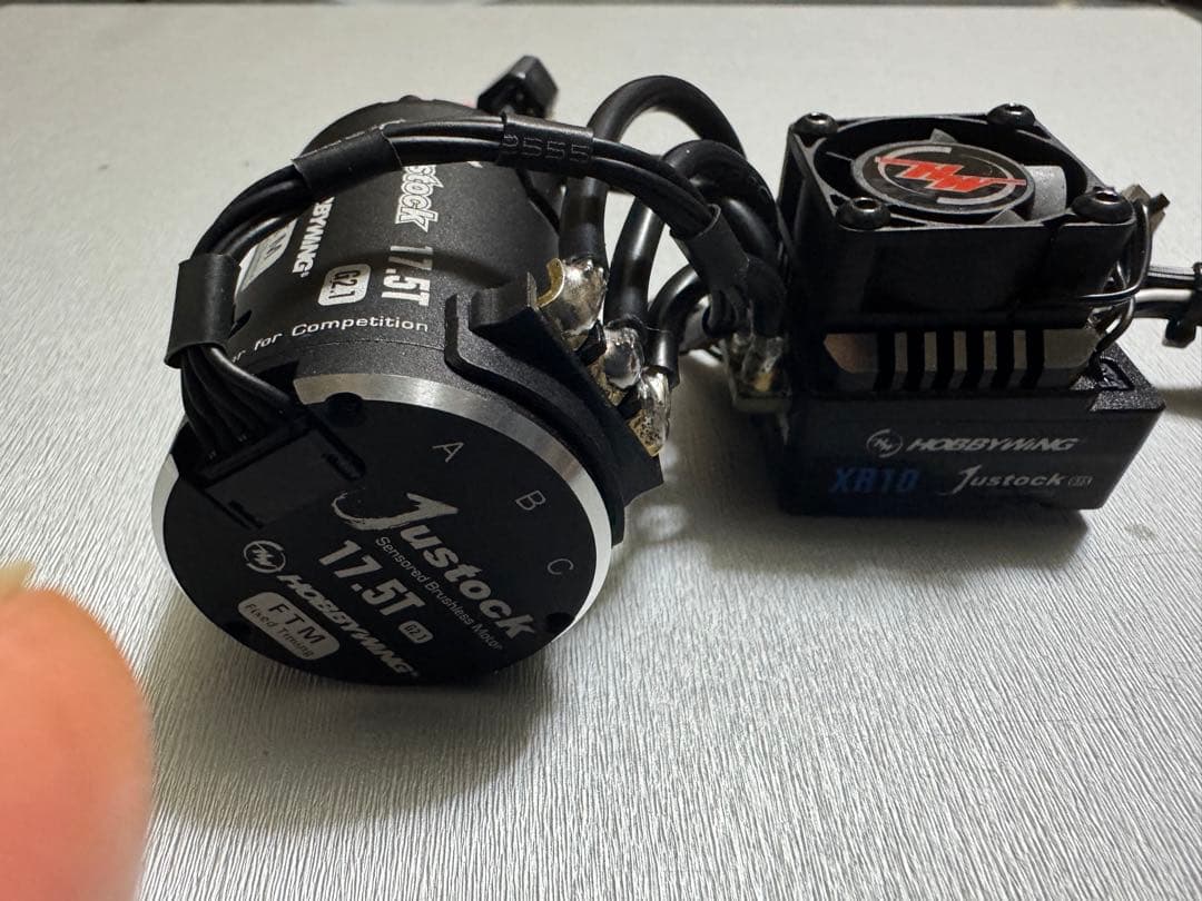 POWER HG S15サーボ、ホビーウイング　ジャストック17.5Tコンボ