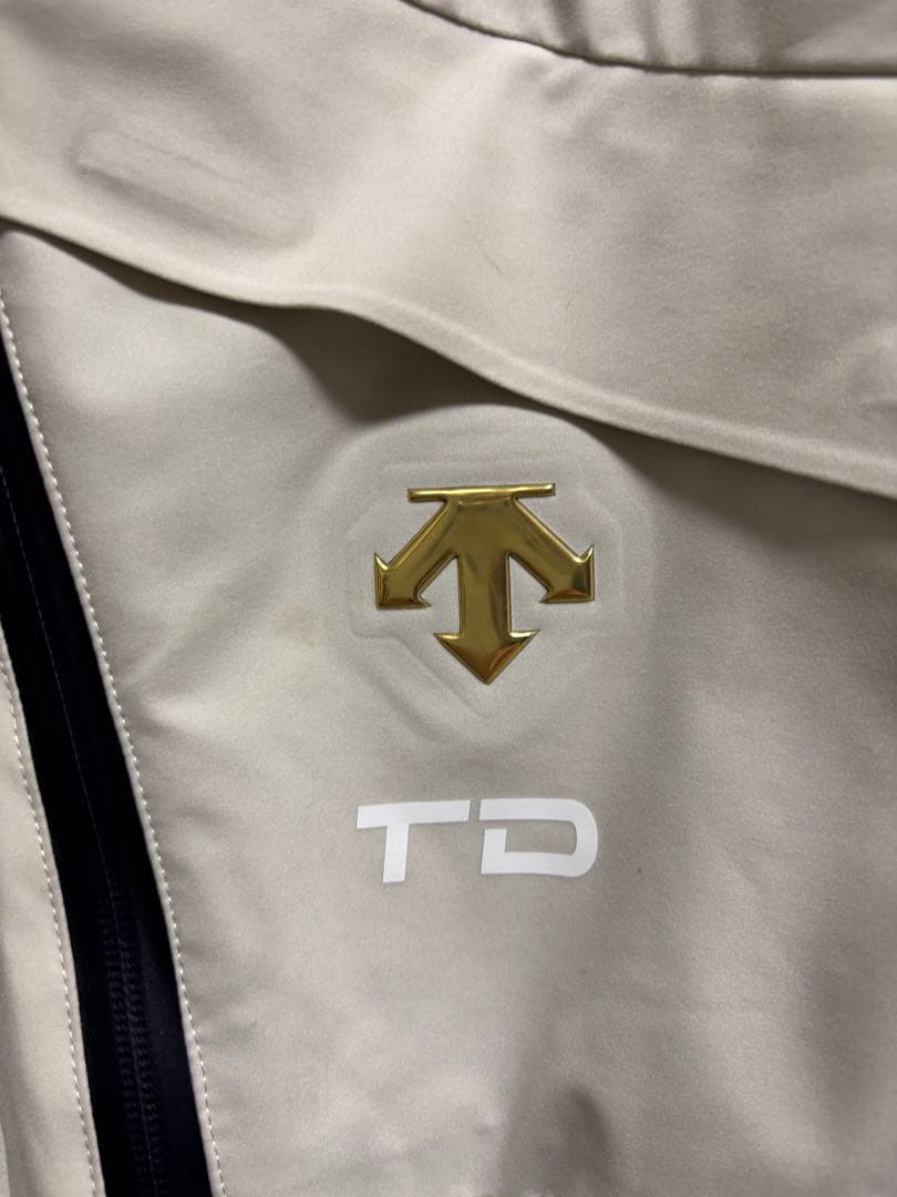 TD 防水スキーウェアセット ライトグレー