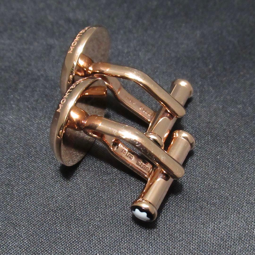 モンブラン カフス マイスターシュテュック ダークブラウン 118603