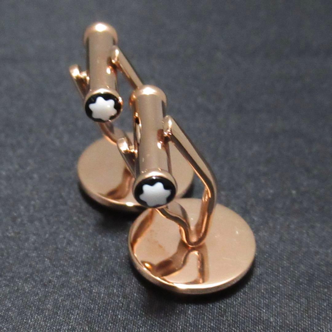 モンブラン カフス マイスターシュテュック ダークブラウン 118603