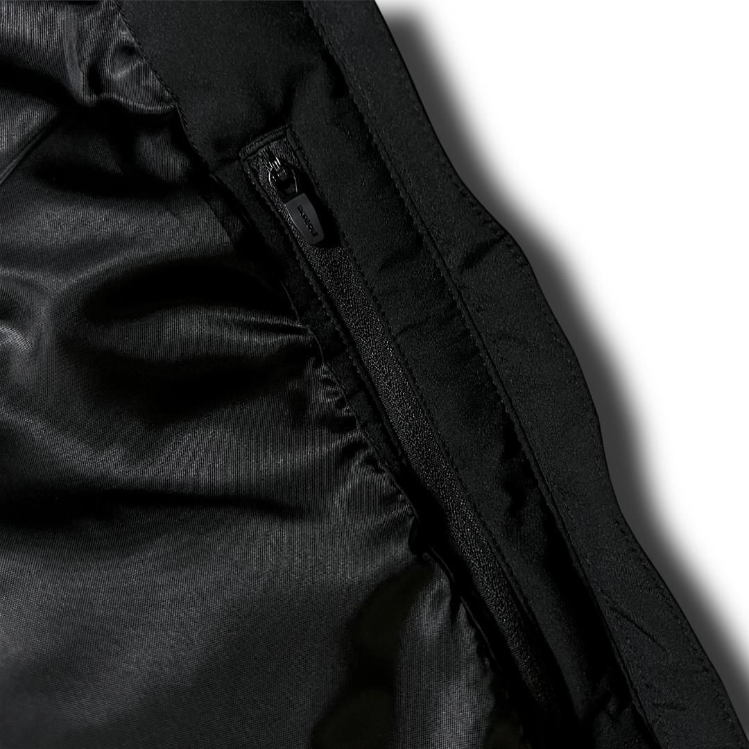 XL 定価4.9万 モンベル 防水防寒 止水ジップ エコダウンジャケット 黒