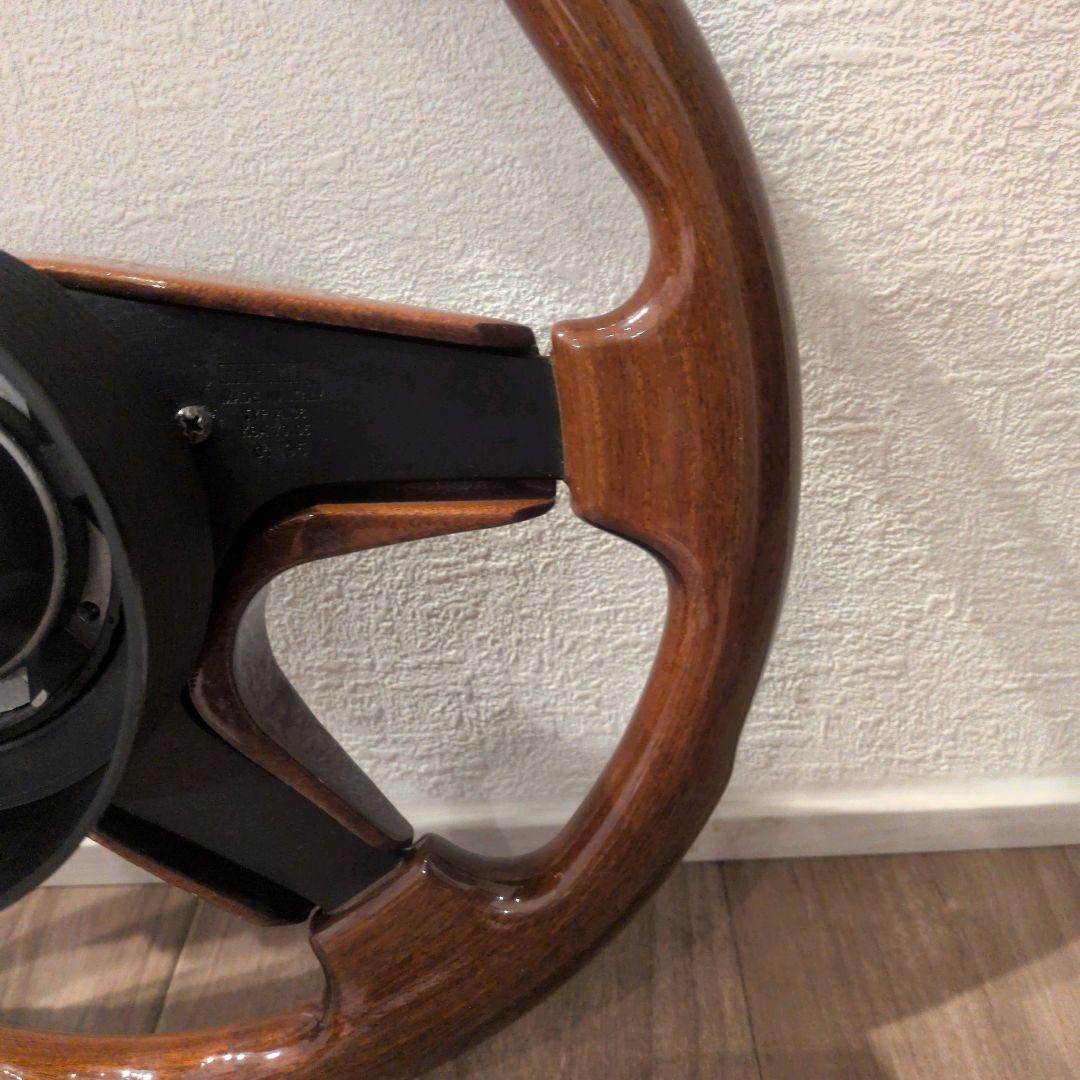 momo ウッドAL36 ステアリングホイール