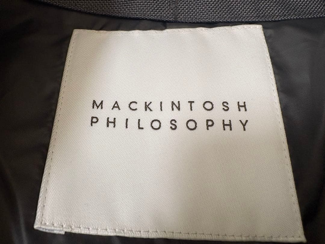 Macintosh philosophyステンカラートコート