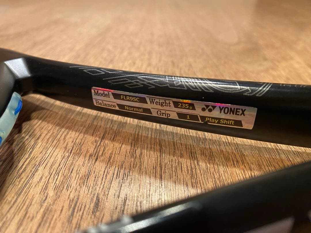 ◎美品◎ YONEX F-LASER 9S 貴重なカスタムフィット ブラック