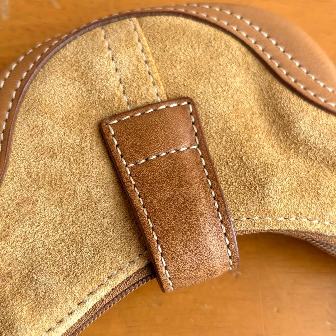 vintage coach オールドコーチ チャーム キーチェーン ブラウン - メルカリ