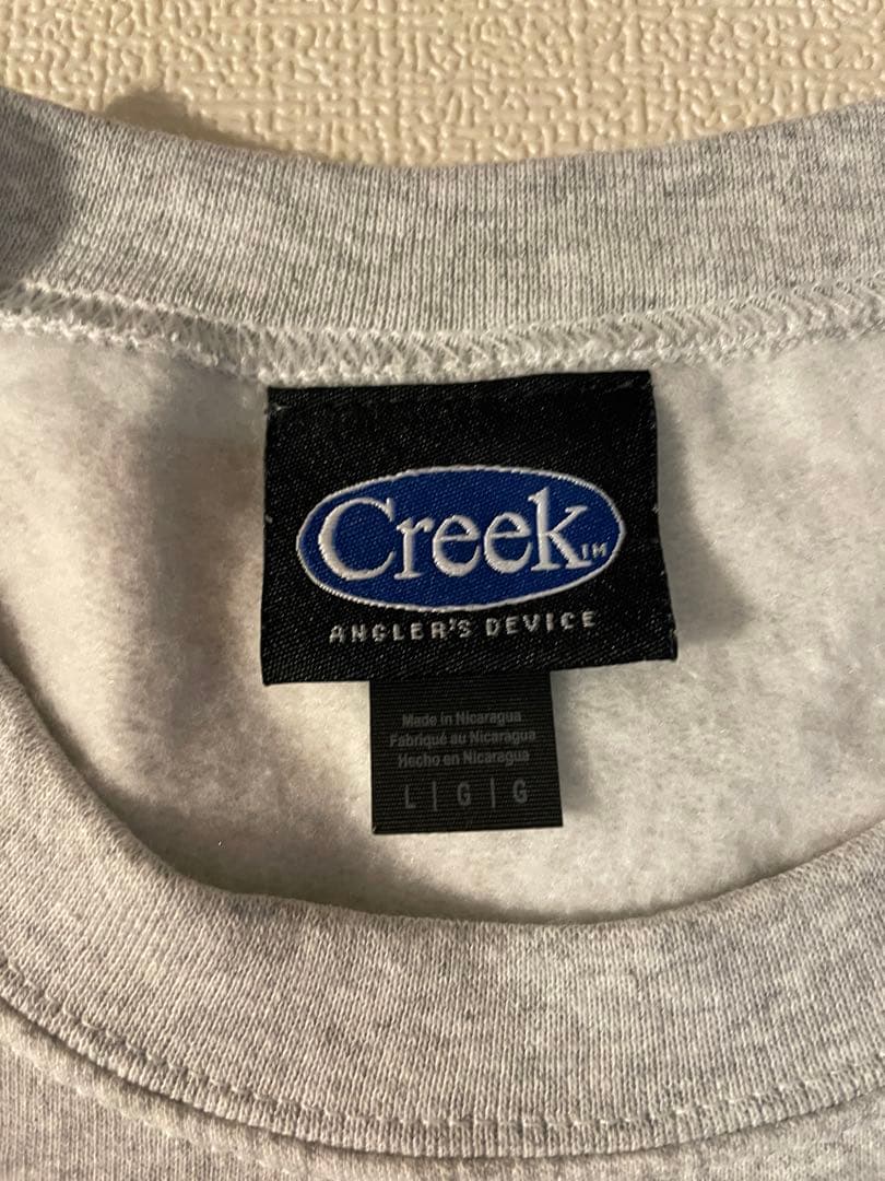 Creek anglers device スウェット トレーナー Lサイズ