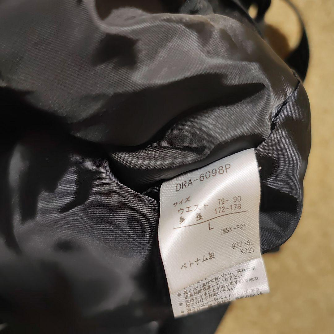 DESCENTE スキーウェア 上下セットLサイズ 黒・グレー