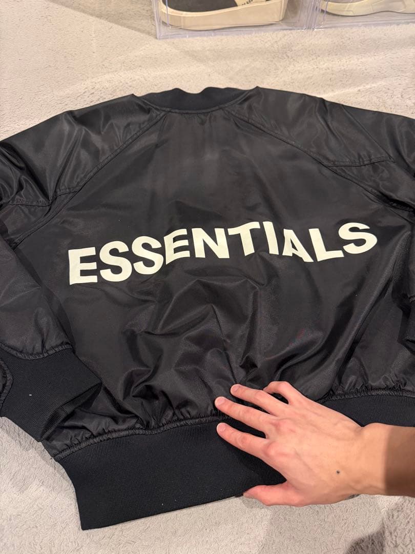 FOG ESSENTIALS Bomber Jacket MA-1 S - メルカリ