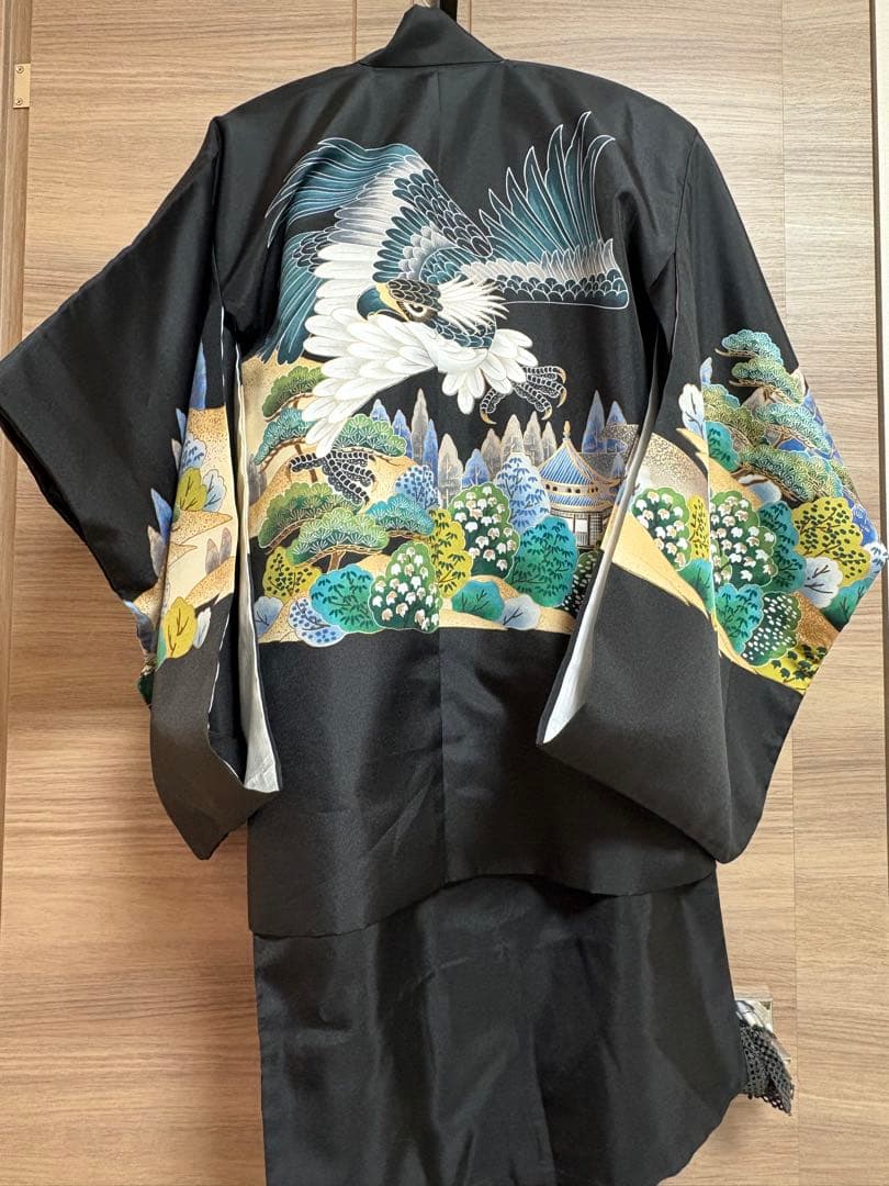 七五三 お宮参り 男の子 鷲