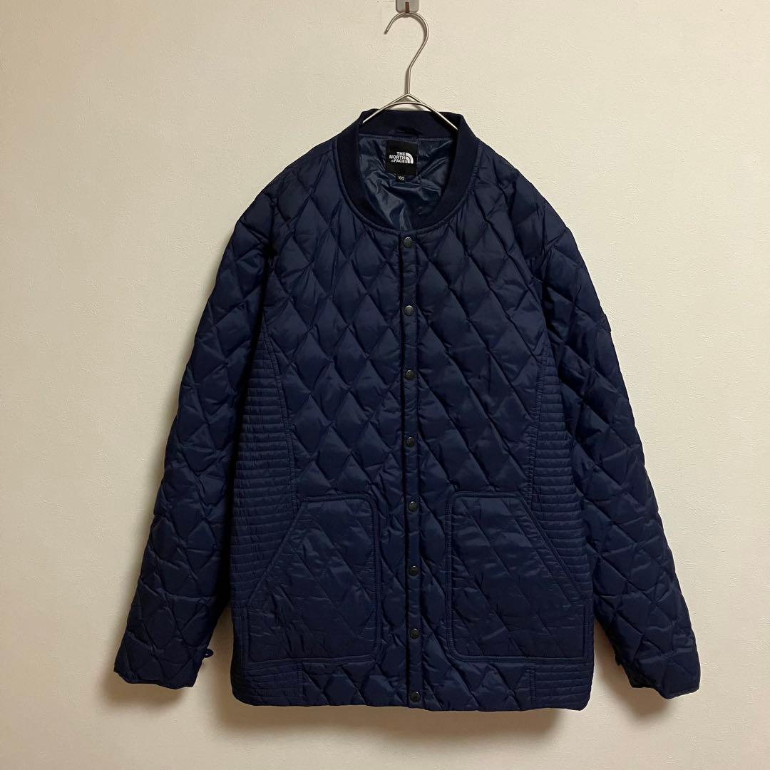 【肩ロゴ】THE NORTH FACE キルティングジャケット　中綿ダウン