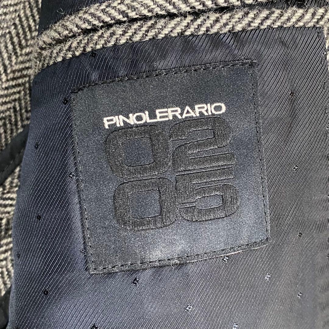 極美品✨イタリア製 ピーノレラリオ ヘリンボーン テーラードジャケット L相当