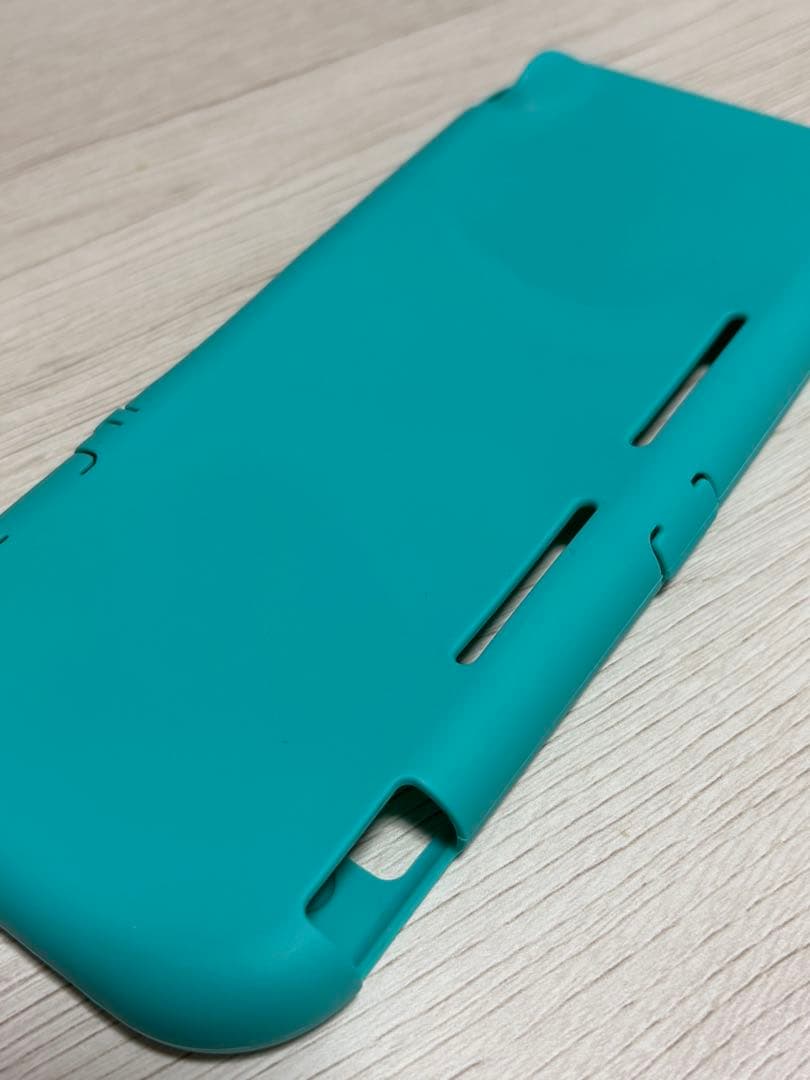 Switch lite ターコイズブルー 本体&カバー、ケース付