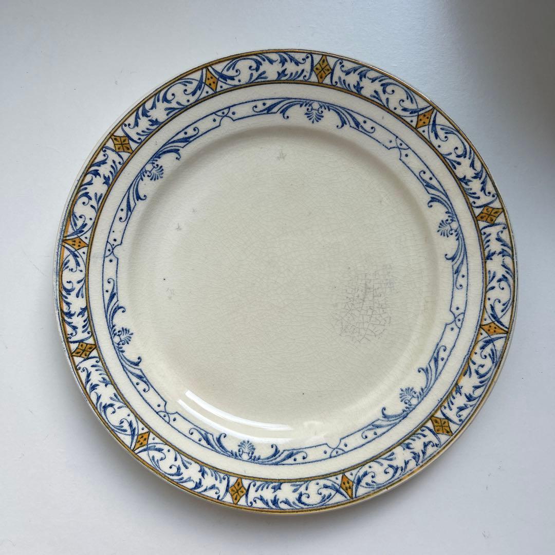 クレイユモントロー　コルベール　デザートプレート　COLBERT