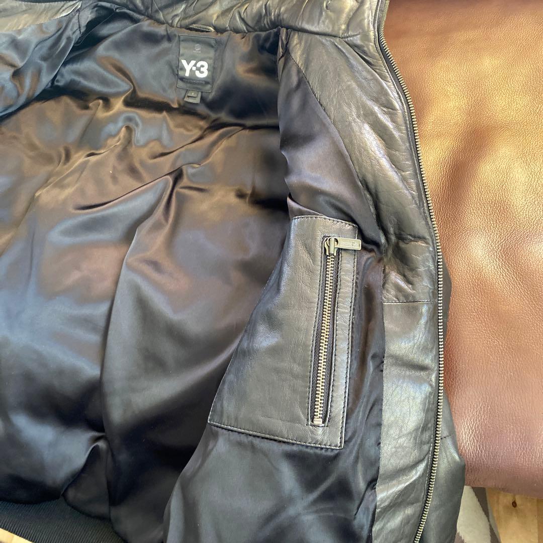 ヨウジヤマモトY-3 adidas 革ブルゾンいいだこさん専用 - メルカリ