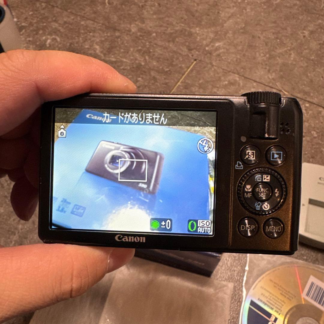 Canon PowerShot S90 デジタルカメラ 純正ケース付き動作確認済