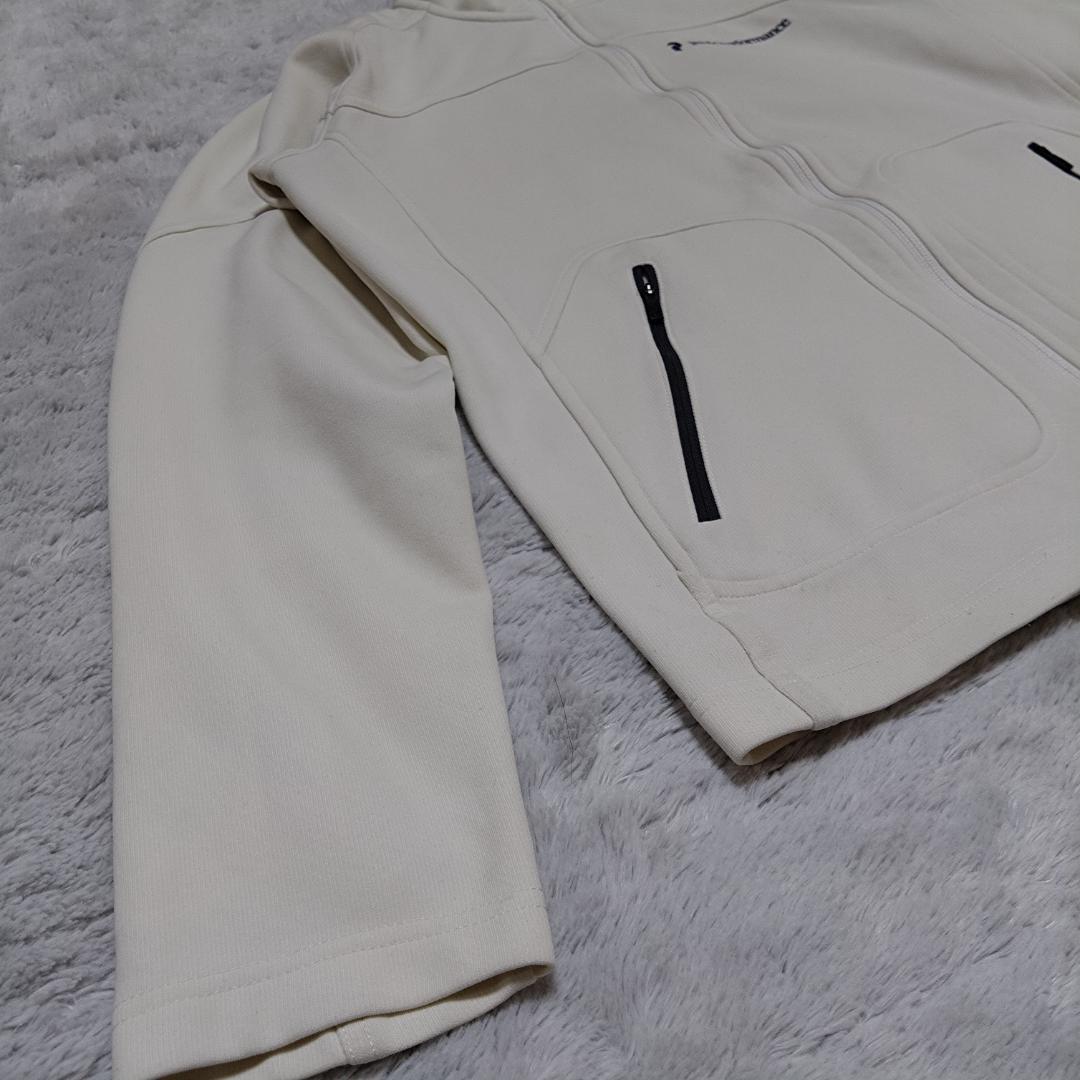 PeakPerformanceピークパフォーマンス フリースジャケット M 白