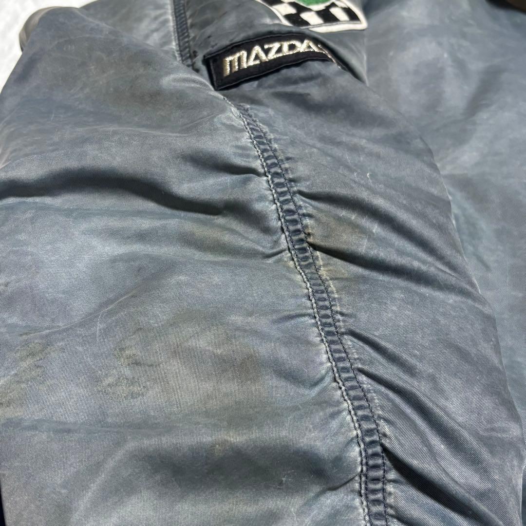 90s USA MA-1 フライト ボンバージャケット フェード グランジ - メルカリ