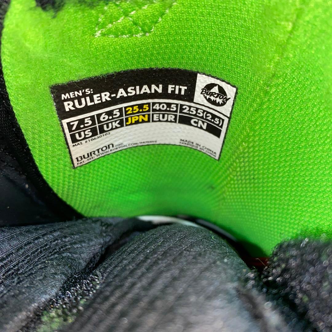 25.5cm BURTON RULER スノーボードブーツ ブラック