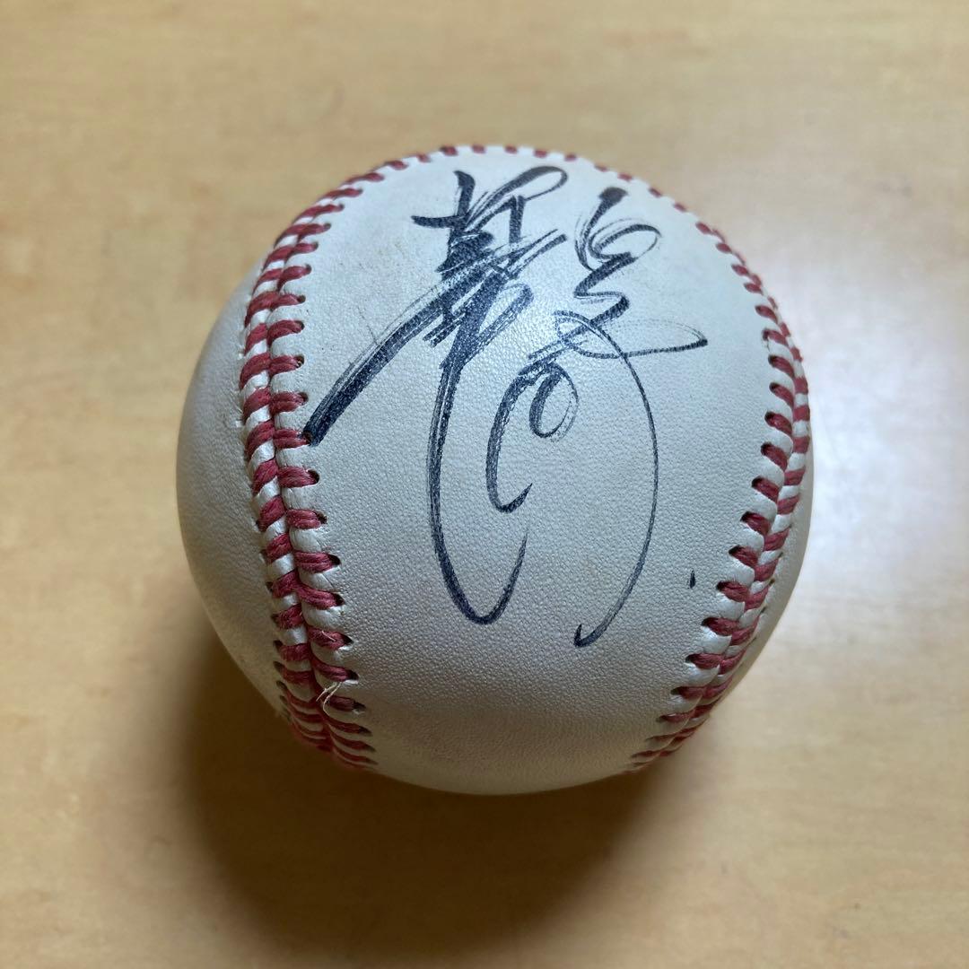 阿部慎之助 直筆サインボール - メルカリ