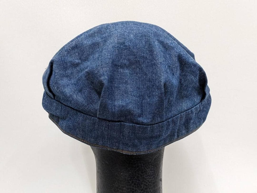 ウエアハウス×リー/デニムキャスケット/サイド鳩目/裏地ステンシル
