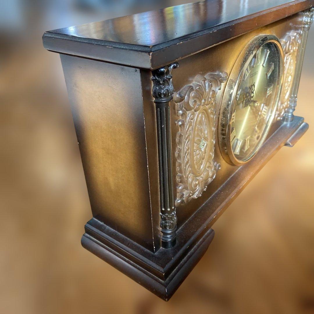 セイコー　SEIKO クラシック木製置時計