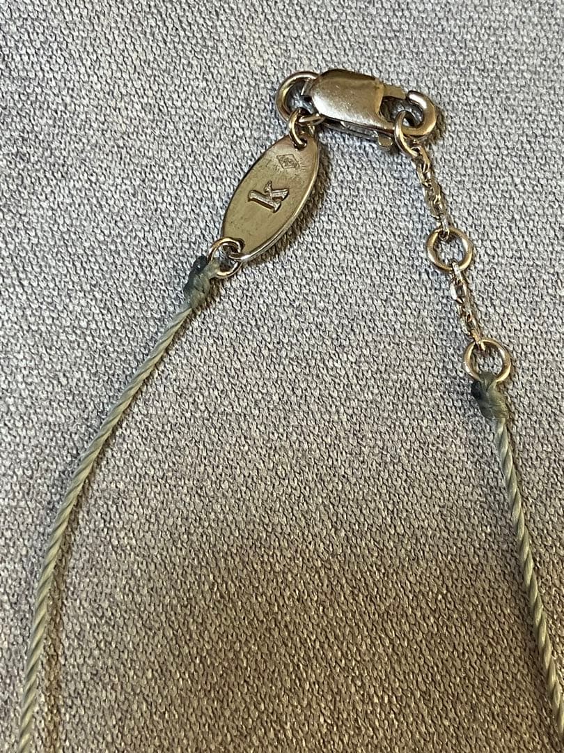 redLineブレスレット　ホワイトゴールドダイヤレッドラインスターブレスレット