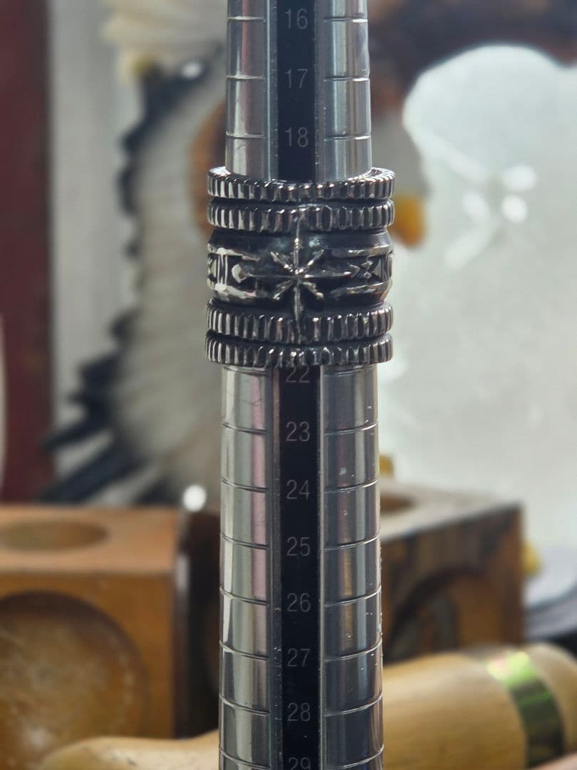 bunamama様　オーダー品　製作中　インディアンジュエリースタイル　リング