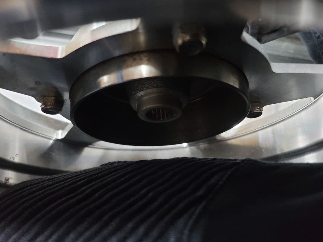 廃盤品】3WF用10インチリアホイール BMF アルミ ハブ付き タイヤ付き