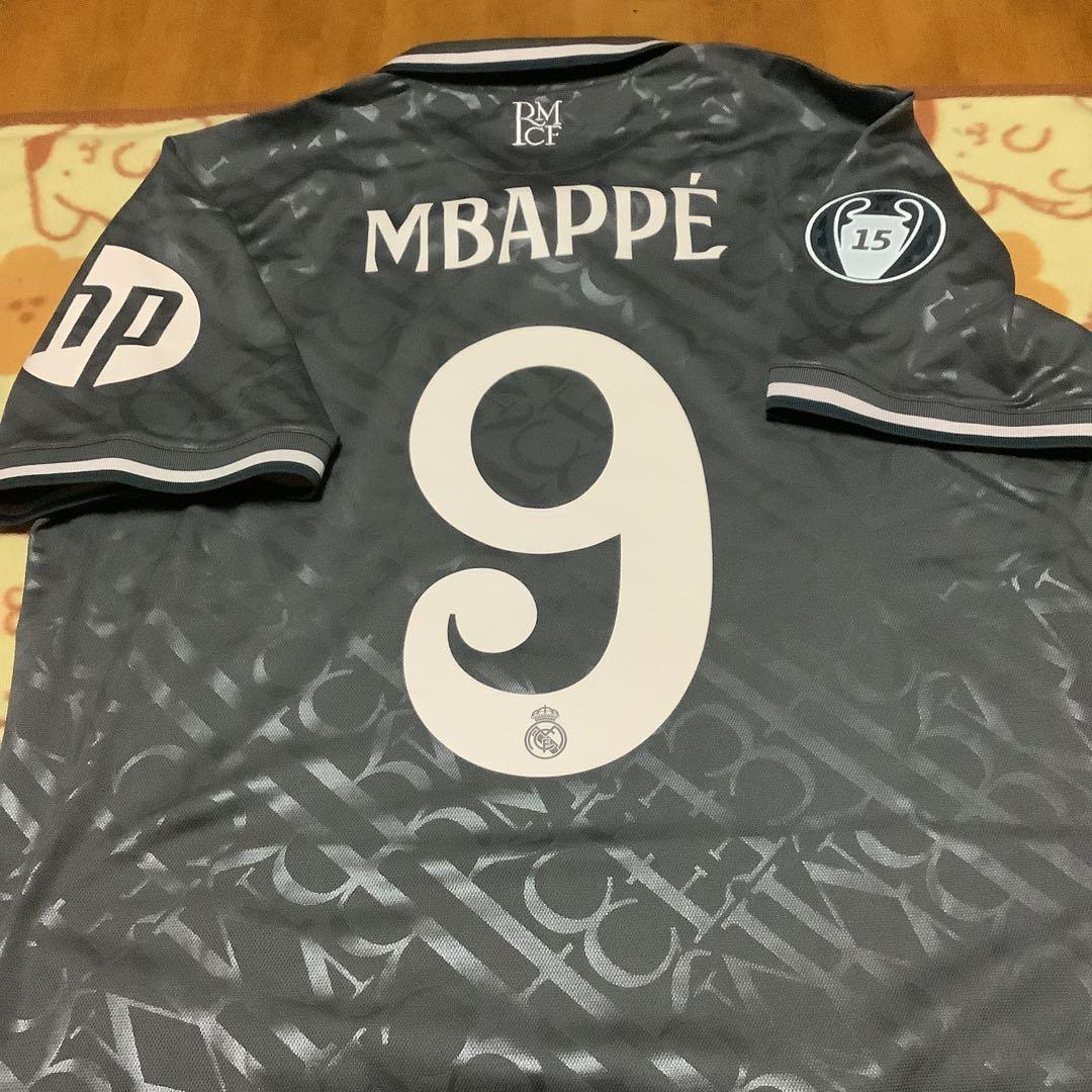 レアルマドリード 24-25 3rd 2XL エムバペ 9 CL 新品 正規品
