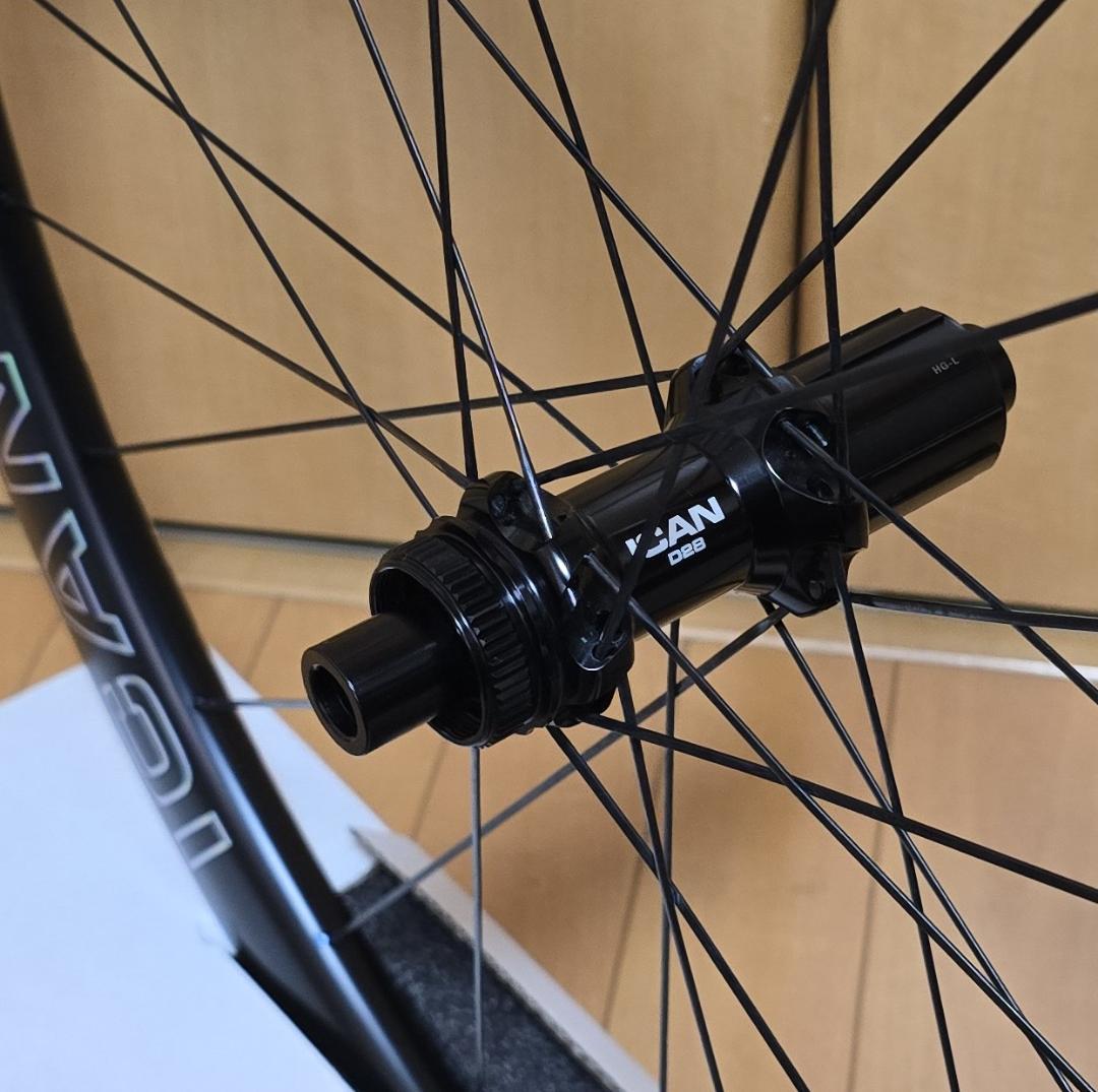 ICAN FL 38 MAX カーボンホイール 前後2本セット