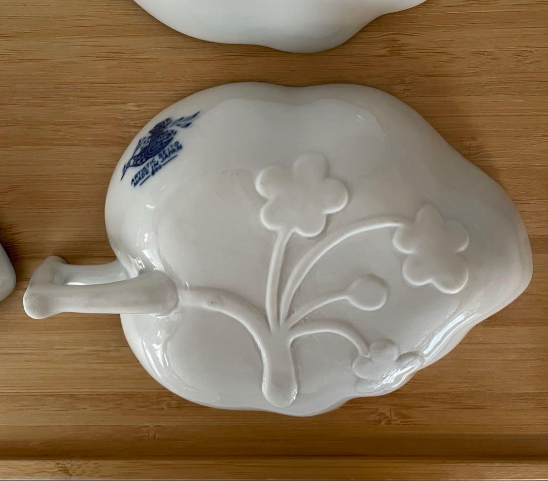 ☆未使用☆アーティスティックセイトー•フラワーチャイルド/リーフ型ディッシュ☆