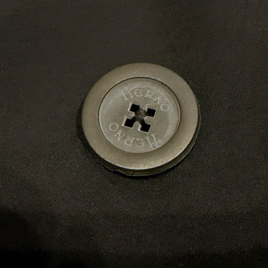 新品同様✨　ヘルノ　ラミナー　ゴアテックス　ステンカラーコート　ブラック　46