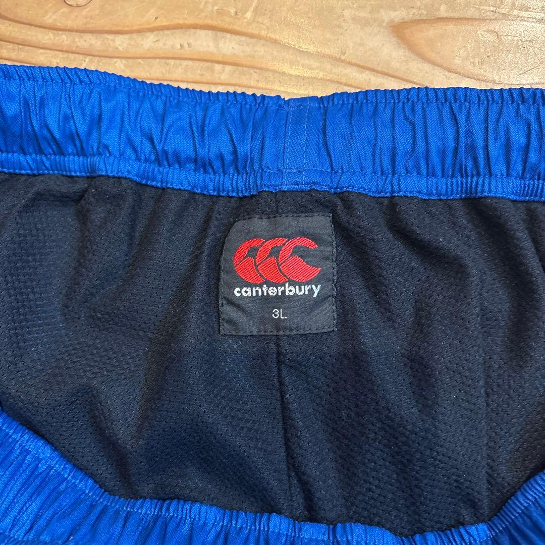 東芝ブレイブルーパス　ウォームアップパンツ　3L 青色