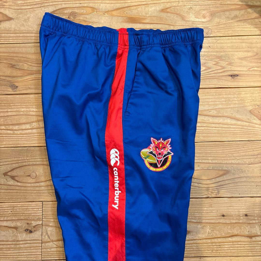 東芝ブレイブルーパス　ウォームアップパンツ　3L 青色