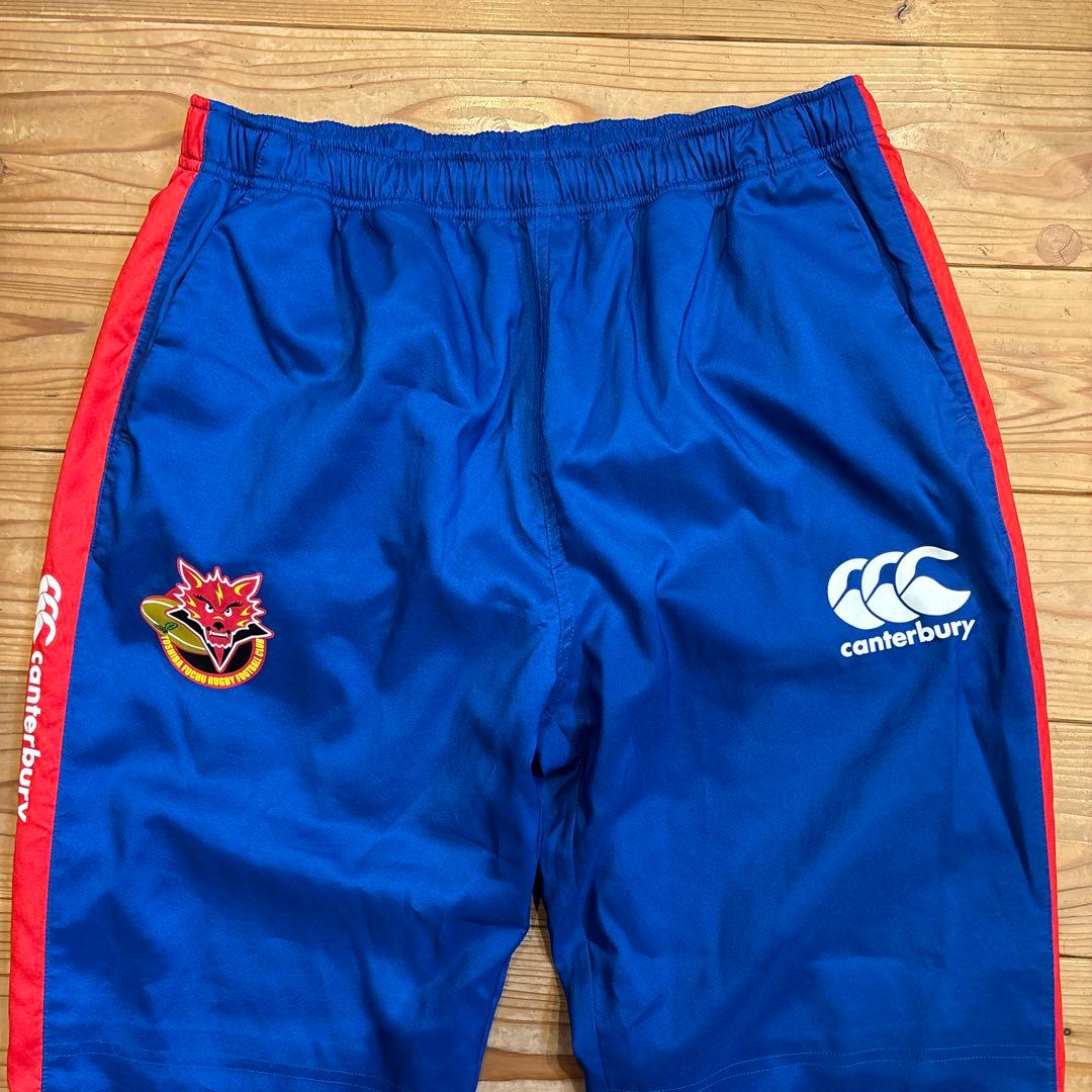 東芝ブレイブルーパス　ウォームアップパンツ　3L 青色