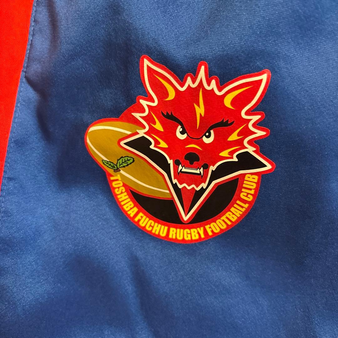 東芝ブレイブルーパス　ウォームアップパンツ　3L 青色