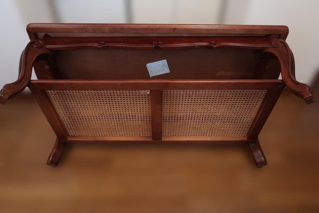 ローテーブル　センターテーブル　カリモク　コロニアル　猫脚　karimoku