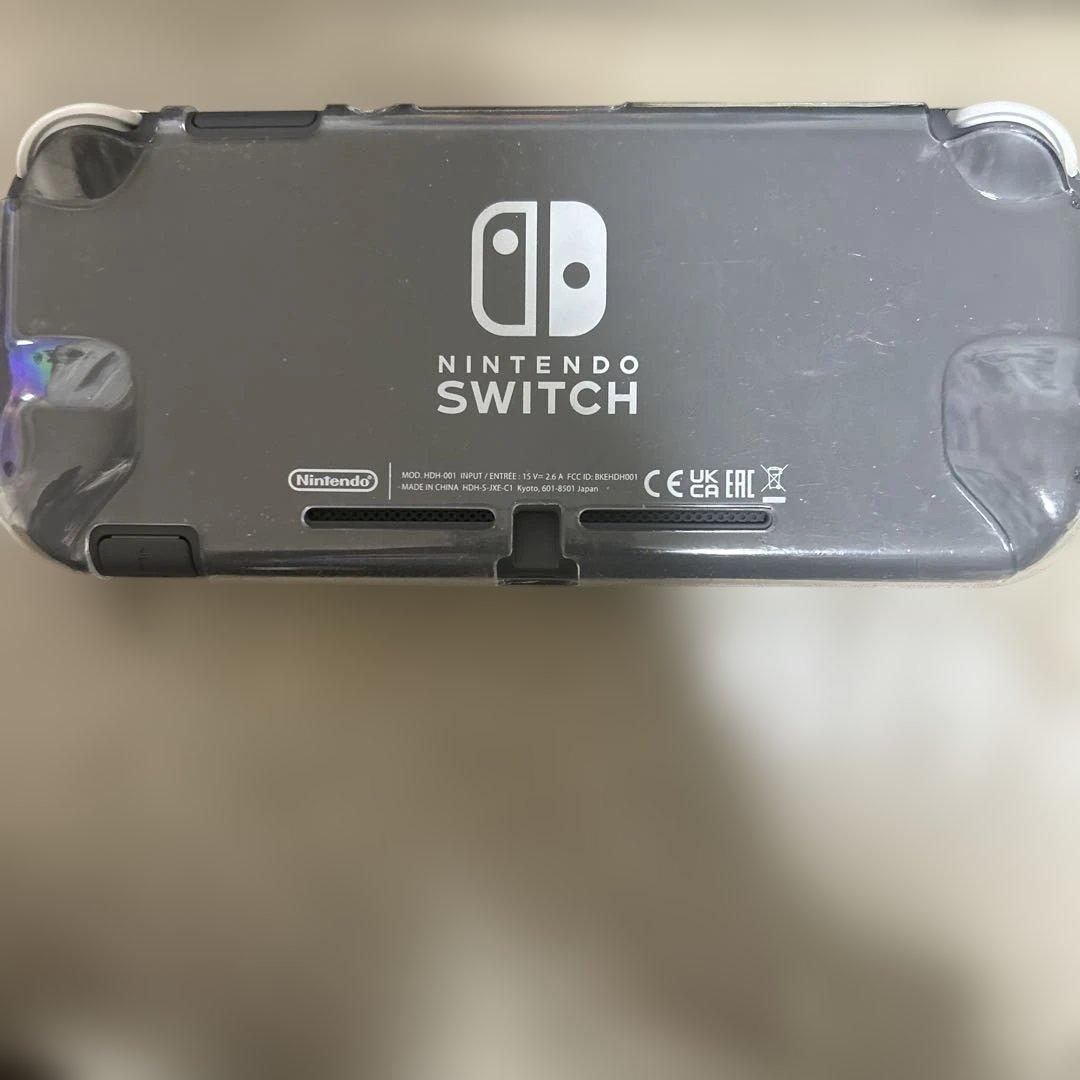 Nintendo Switch Lite グレー 本体 箱も残ってます！