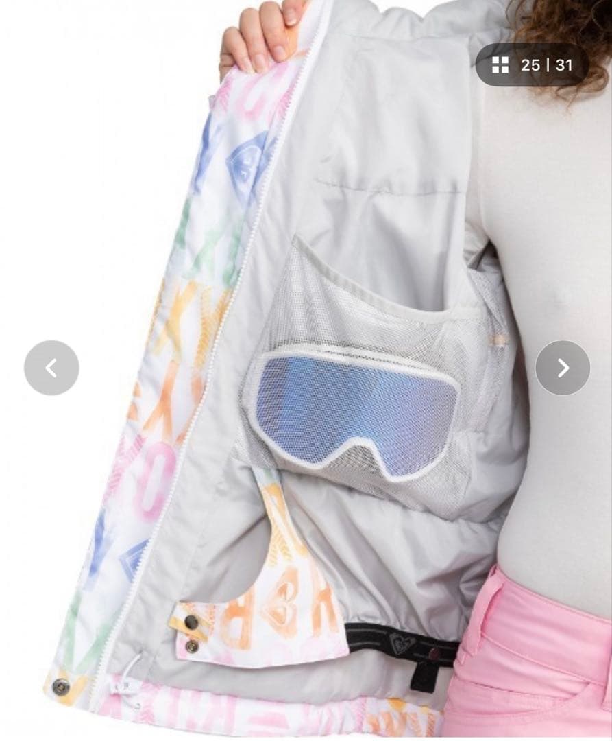 ROXY フード付き　スキースノーボードジャケット　おまけ付き