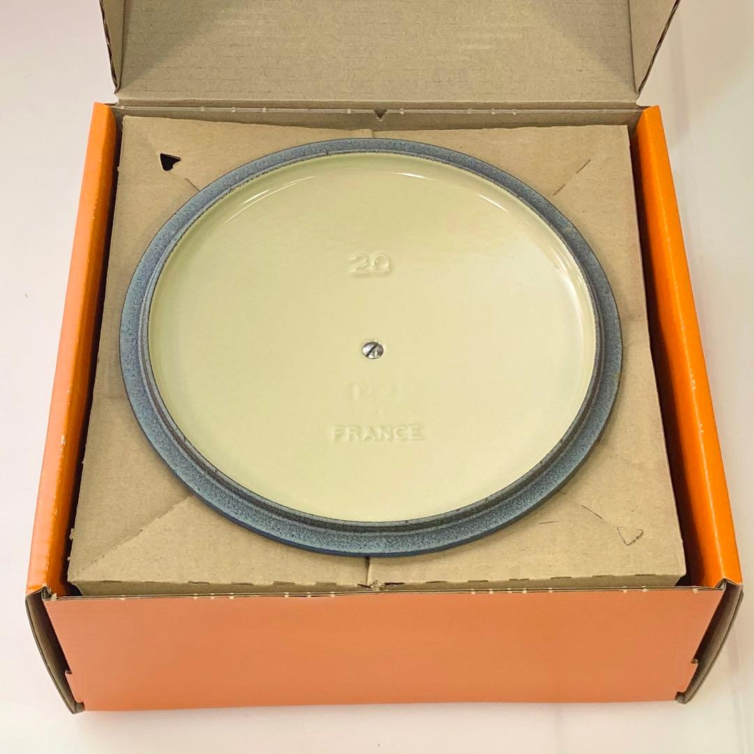 ◎LE CREUSET ルクルーゼ ココットロンド マルセイユブルー 20cm