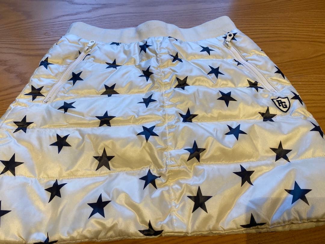 美品☆PEARLY GATESリバーシブルダウンベスト