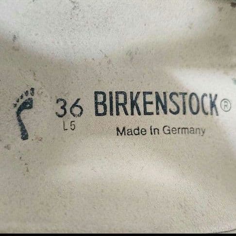未使用級 ビルケンシュトック ティッケル Tストラップ サンダル シューズ 本革