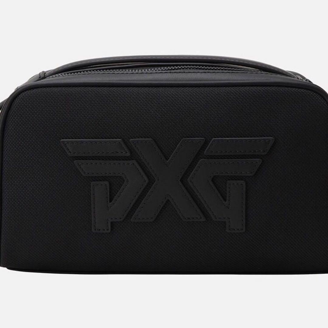 PXG ゴルフポーチ ブラック